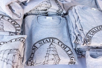 Salem State College vintage tee shirts