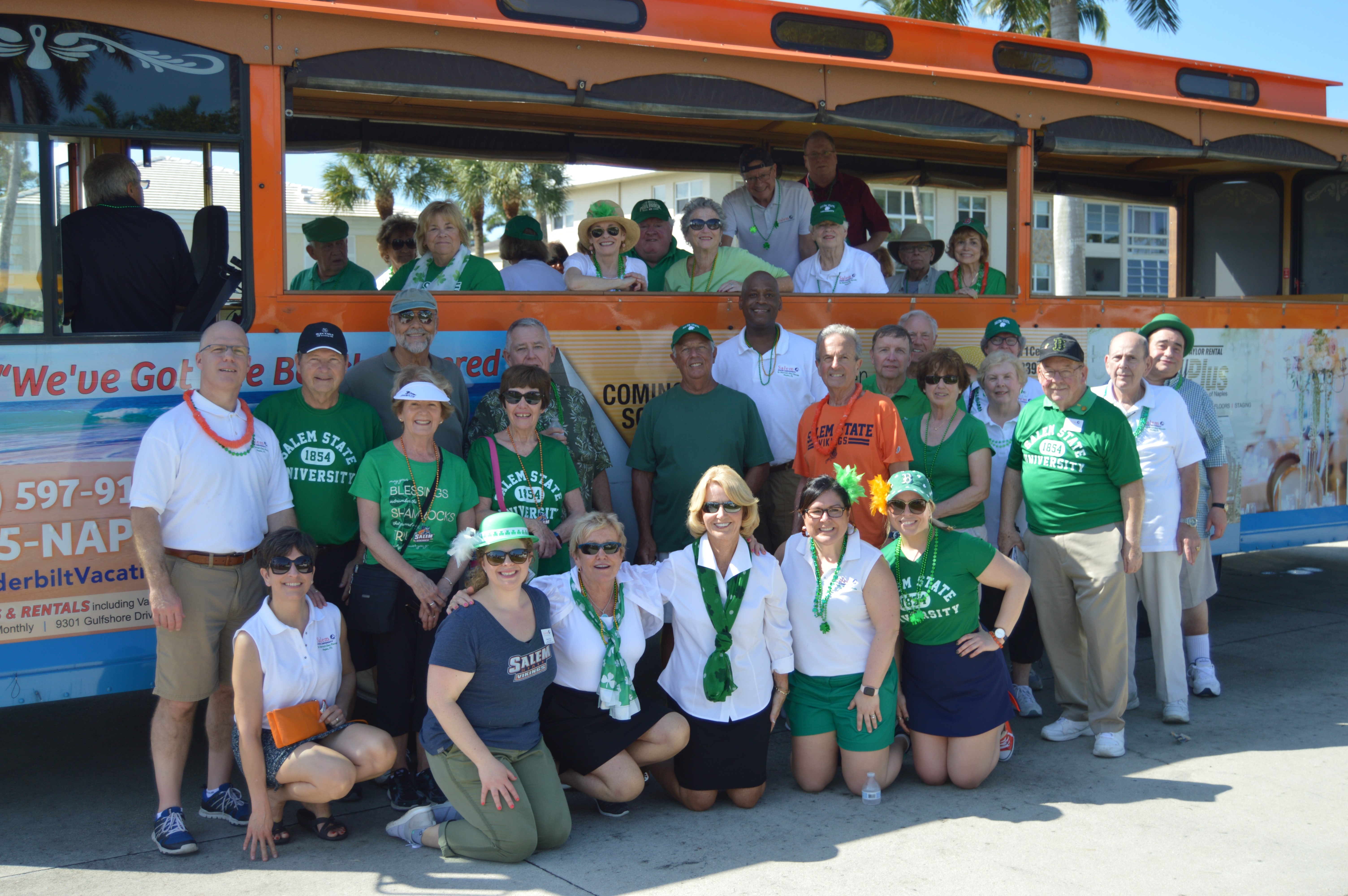 2019 St. Patrick's Day Parade in Naples, Florida parade marchers
