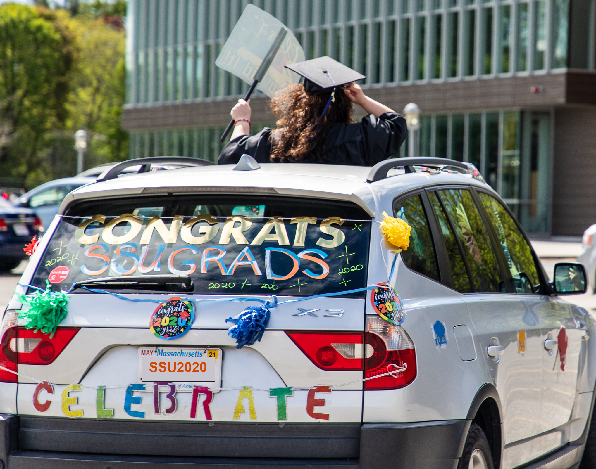 2020 SSU Commencement Parade Congras SSU Grads SSU2020 Celebrate