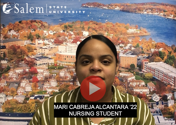 Mari Cabreja Alcanatar '22 nursing student thank you video