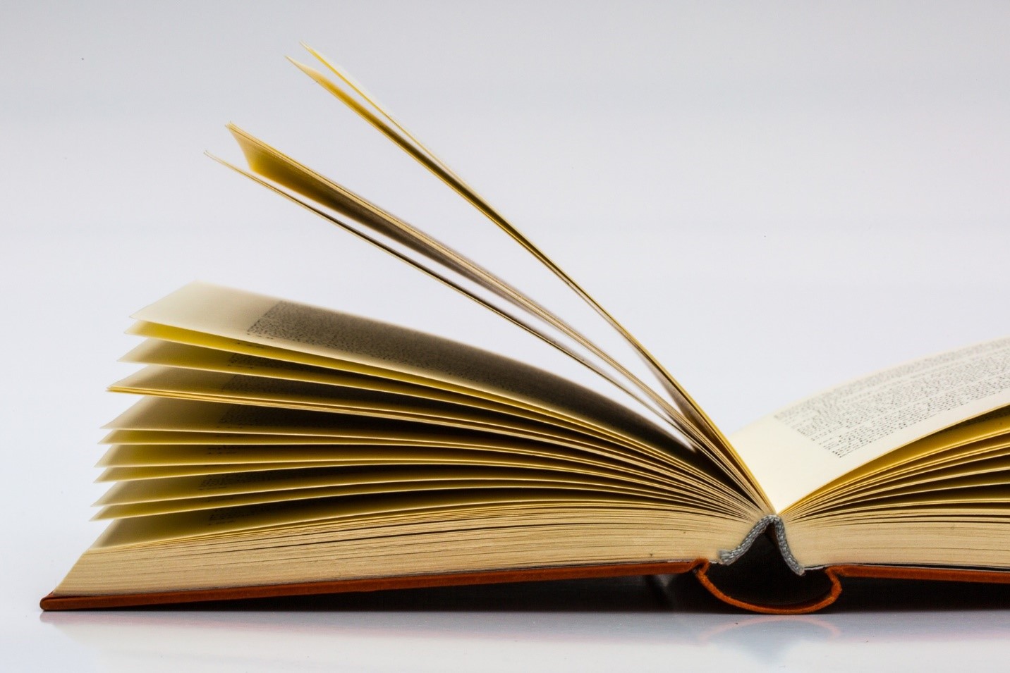 open book for book club